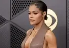 Teyana Taylor Flaunts Abs in Bold Tom Ford Gown at 2026 Grammys
