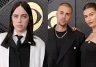 Billie Eilish, Justin Bieber Support ICE Out With Pins at Grammys