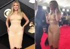 Heidi Klum Grammys 2026 dress sparks debate with “second-skin” latex look