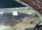 Roma Fans Respond to Empty Visitor Section at Udinese Match