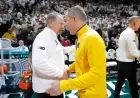Dusty May and Tom Izzo Clash Over Teams’ Alleged Dirty Play