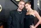 Justin Bieber Unveils Hailey Bieber Tattoo at the Grammys