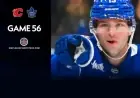 Maple Leafs vs. Flames: Game 56 Preview, Projected Lines & TV Info