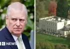 Andrew Vacates Royal Lodge Residence – BBC