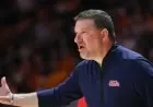 Chris Beard Ejected After Explosive Outburst at Ole Miss-Tennessee Game Referees