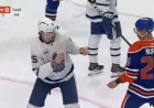 Brandon Carlo, Darnell Nurse Face Off in Epic Hockey Brawl