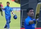 Afghanistan’s Rising Star Faisal Shinozada Shines with Century Against India at ICC