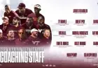 Virginia Tech Football Reveals New Coaching Staff Appointments