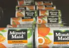 Minute Maid Discontinues Production of Frozen Juice Concentrates