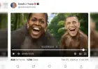 Trump Posts Racist Video Mocking Obamas on Truth Social