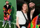 Jason Kelce Rocks Bold Tie-Dye Coat at ‘New Heights’ Super Bowl 2026 Party