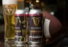 Joe Montana and Guinness Launch Lager, Charity Campaign