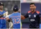 ind vs usa t20 wc Timeline: India 49/4 (7.3 ov) vs USA — van Schalkwyk rips through the top order at Wankhede