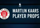 Martijn Kaars vs. VfB Stuttgart: Goal Scoring Odds & Player Props, Feb 7