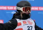 Olympics: Elena Gaskell Shines in Freeski Slopestyle Competition