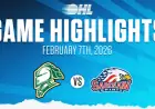 OHL Highlights: London Knights Face Saginaw Spirit – Feb. 7, 2026