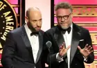 Seth Rogen, Evan Goldberg Honor Catherine O’Hara During DGA Award Acceptance