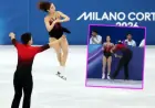 Japan Figure Skater Sparks Curiosity by Spraying Partner
