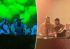 NFL Stars Kelce, Kittle, Gronkowski Join Chainsmokers at Super Bowl Party