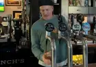 Woody Harrelson Raises a Glass at Punches Cross