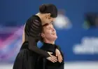 Madison Chock and Evan Bates sit second after Olympic rhythm dance