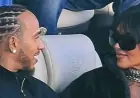 Lewis Hamilton and Kim Kardashian go public at Super Bowl amid new spotlight