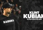 Klint Kubiak Appointed as Las Vegas Raiders Head Coach