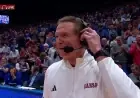 Bill Self’s courtside reaction during Utah vs Kansas sparks chatter as Kansas fans celebrate another home win