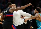 Pistons vs. Hornets Brawl Sees Four Players Ejected