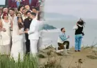 Couple Wed at Bad Bunny Halftime Show Got Engaged on Oregon Coast