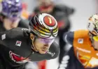 Dandjinou Dominates as Canada’s Top Short-Track Skater in Milan