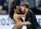 Madison Chock and Evan Bates trail by fractions after Olympic rhythm dance