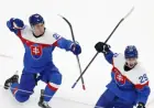 Juraj Slafkovsky Scores Opening Goal in Olympic Men’s Hockey for Slovakia