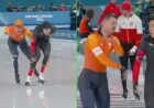 Chinese Skater Blocks World Champion Joep Wennemars; Furious Response Leads to Re-skate