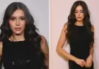Nina Dobrev Stuns in Elegant Black Dress and Glamorous Makeup on Instagram