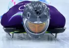 Ukrainian Skeleton Athlete Disqualified from Olympics for Helmet Images