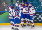 Brock Nelson Boosts USA to 4-1 Lead Over Latvia in Olympic Hockey