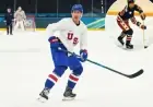 Brock Nelson scores for Team USA as Olympic hockey opens in Milan