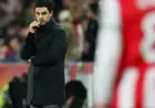 Arsenal’s Mikel Arteta Reacts After Dropping Points Against Brentford