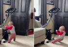 Baby With ‘Absolutely No Chill’ Turns Mom’s Workout Into Viral Hit, Supercharging Funny Videos Feeds