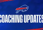 Bills round out 2026 staff: Leonhard, Carmichael, Rodgers in; promotions headline Joe Brady’s build