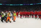 Fiala Stretchered Off Ice as Switzerland Suffers Defeat