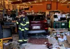 Car Collides with Santa Rosa Oliver’s Market, Injures Seven