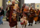 Buddhist Monks Arrive in Fort Worth for Peace Walk Homecoming Celebration