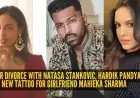 Hardik Pandya Celebrates Love for Mahieka Sharma with New Tattoo After Divorce