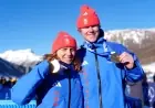 Charlotte Bankes and Huw Nightingale deliver Britain’s first Olympic gold on snow in dramatic mixed team snowboard cross