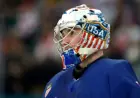 USA’s Jeremy Swayman, Color Blind, Unfazed by Long-Range Goal