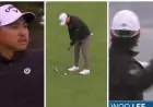 Aussie’s meltdown at Pebble Beach: Min Woo Lee hurls ball into Pacific as leader weathers cheating storm
