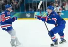 Brady Tkachuk drags USA hockey into the fight with ferocious Milan performance