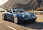 Singer Unveils Pop-Up Fog Lights on Reimagined 911 Cabriolet